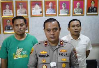 Kapolsek Kalideres Kompol Rihold Sihotang
