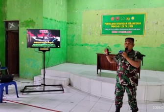 Wasbang TMMD ke-128 Kodim Selayar
