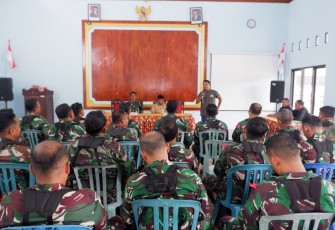 Kodim 0801/Pacitan Gelar Latnister Sebagai Motor Penggerak Hanpangan Wilayah Pacitan