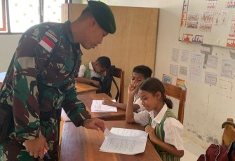Tebar ilmu di perbatasan
