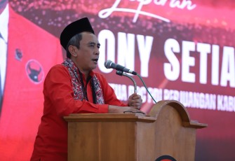 Ketua DPC PDI Perjuangan Kabupaten Tuban, Ony Setiawan