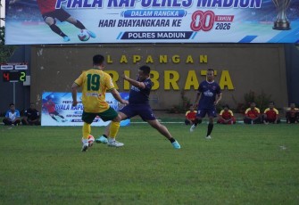 Laga Persahabatan Hari Bhayangkara ke-80
