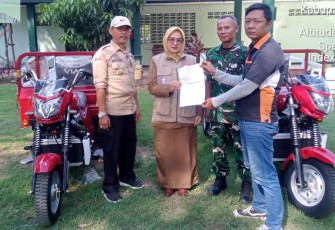 Kodim Pacitan Distribusi Roda 3 Jenis Viar 