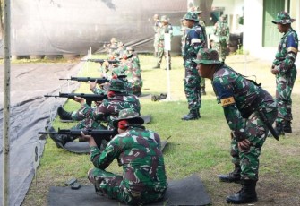 Latbakjatri prajurit Korem 084/Bhaskara Jaya