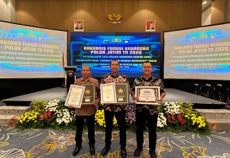 Polres Bojonegoro Raih 3 Penghargaan dari Kapolri dan Dirjen Perbendaharaan Jatim*