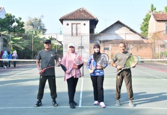 Kodim Ponorogo Gelar Olahraga Bersama Wujudkan Fisik Yang Kuat dan Jiwa Korsa