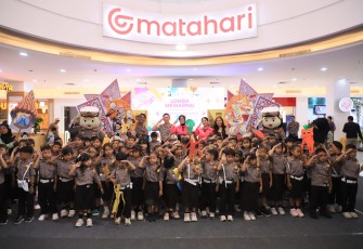 Polres Kediri Kota Gelar Wayang Karton Sarana Edukasi di HKGB ke-74 Tahun 2026