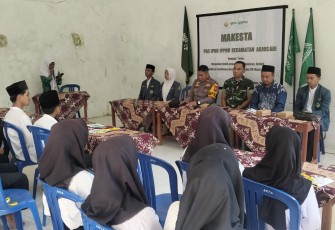 Hadiri Makesta MA dan MTs Darul Huda Temon, Pelda Suhadi Tanamkan Nilai-Nilai Wawasan Kebangsaan 