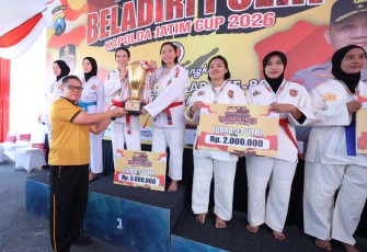 Kejuaraan Beladiri Polri Piala Kapolda Jawa Timur 2026 dalam rangka memperingati Hari Bhayangkara ke - 80 telah selesai, Jumat (19/6/2026) 