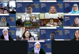 Musyawarah Sekretariat Ke-28 Majelis Bahasa Brunei Darussalam–Indonesia–Malaysia (MABBIM), yang mempertemukan delegasi dari Brunei Darussalam, Indonesia, dan Malaysia dalam satu forum kerja sama kebahasaan