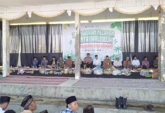 Sebagai Bentuk Rasa Syukur, Danramil Kebonagung Hadiri Tasyakuran Nelayan Di Pantai Kaliuluh