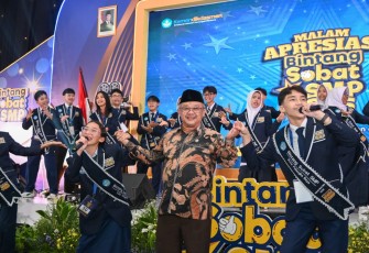 Bintang Sobat SMP 2026 Dikukuhkan Menjadi Duta Penggerak Sekolah Aman dan Ruang Digital Ramah Anak