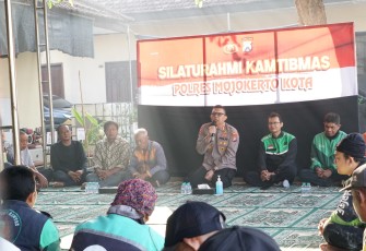 Polres Mojokerto Kota Gelar Silaturahmi Kamtibmas Perkuat Sinergi Bersama Masyarakat