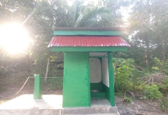 Rehab MCK di Kampung Sesor