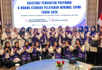 Ketua TP Posyandu Bintan Ikuti Asistensi Penguatan Transformasi Posyandu 6 Bidang SPM