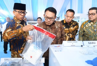 Mendes Hadiri Peringatan Hari Anti Narkotika Internasional, Komitmen Wujudkan Desa Bersinar