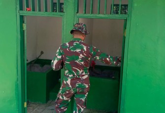 Penampakan rehab MCK di Kampung Sesor