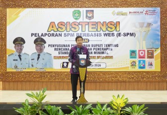 Asistensi dibuka oleh Kepala Bagian Perencanaan Ditjen Bina Pembangunan Daerah, Gunawan Eko Movianto