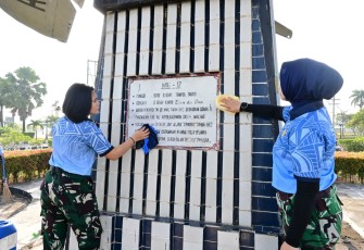 Jelang Hari Bakti Ke-79 TNI AU, Lanud Sjamsudin Noor Gelar Karya Bakti Lestarikan Warisan Sejarah Dirgantara