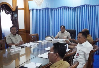 Menteri Dalam Negeri (Mendagri) Muhammad Tito Karnavian selaku Ketua Satuan Tugas (Kasatgas) Percepatan Rehabilitasi dan Rekonstruksi (PRR) 