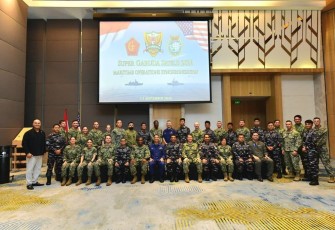 Pre-Sail Conference Sinkronkan Unsur Laut TNI dan US Navy Laksanakan Misi Navfor SGS 2026