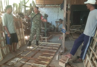 Dorong Mandiri Ekonomi, Babinsa Kodim Ponorogo Pendampingan UMKM