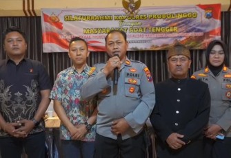 Polres Probolinggo Gandeng Masyarakat Adat Tengger Jaga Kamtibmas dan Cegah Karhutla Bromo
