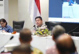 Sekretaris Jenderal (Sekjen) Kementerian Dalam Negeri (Kemendagri) Tomsi Tohir 