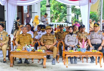 Wali Kota dan Kapolres Tebing Tinggi Resmikan Jembatan Merah Putih 