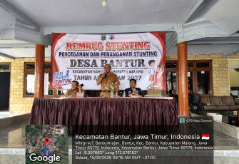Rembuk Stunting Desa Bantur