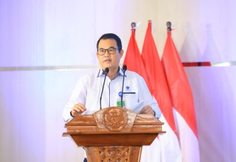 Direktur Jenderal Pembinaan Pelatihan Vokasi dan Produktivitas (Binalavotas) Kemnaker Darmawansyah 