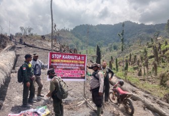 Polres Jember Perkuat Patroli Kawasan Hutan Cegah Karhutla