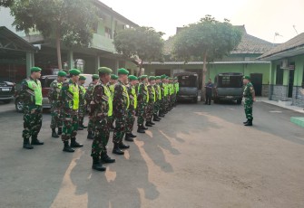 Siapkan Personel Terbaik, Kodim Madiun Dukung Pengamanan Kunker RI-1
