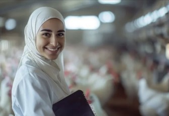 Ilustrasi perempuan muslim 