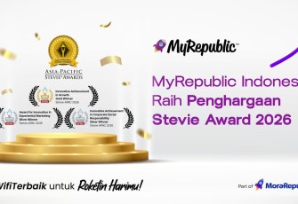 MyRepublic Indonesia Raih Tiga Penghargaan di Stevie Awards Asia-Pacific 2026, Perkuat Komitmen Inovasi dan Kualitas Layanan