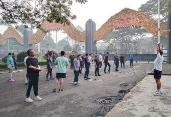 Pererat Kebersamaan, Manajemen BRI Region 6 Gelar Jogging Bersama di Kawasan TMII