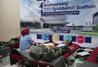 RSU Syubbanul Wathon Gelar Donor Darah dan Cek Kesehatan Gratis Peringati HUT ke-7