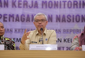 Sekjen Kemnaker Cris Kuntadi 