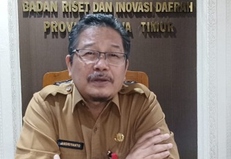 Kepala Badan Riset dan Inovasi Daerah (Brida) Jatim, Andriyanto