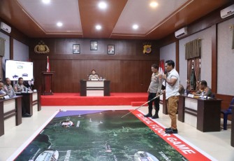 Polres Aceh Singkil Gelar Tactical Floor Game untuk Tingkatkan Kesiapsiagaan Personel