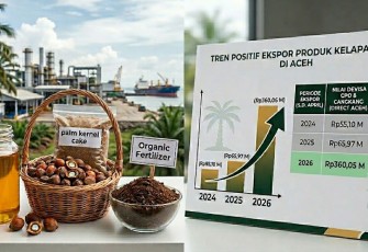 Kinerja Ekspor Produk Kelapa Sawit Aceh