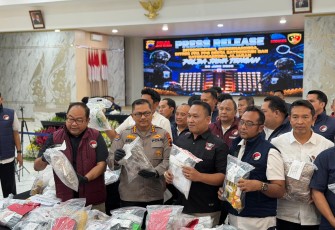 Ditresnarkoba Polda Jateng Ungkap 1201 Kasus Narkoba, Tangkap 1485 Tersangka dan Selamatkan 1,83 Juta Jiwa