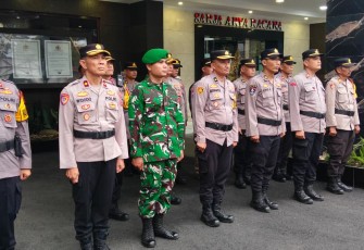Kodim Tulungagung Perkuat Pengamanan Malam Takbir Idul Fitri 1447 H