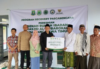 Masjid Al Mubarokah Bangkit Usai Diterjang Lahar Semeru