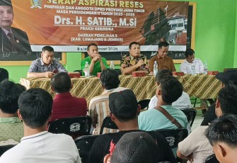 Reses Anggota DPRD Jawa Timur Satib 