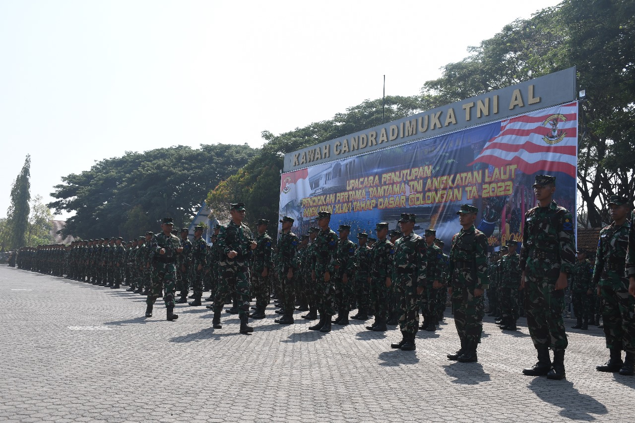 Dikmata TNI AL Angkatan 43 Gelombang 1 Lulus dari Puslatdiksarmil
