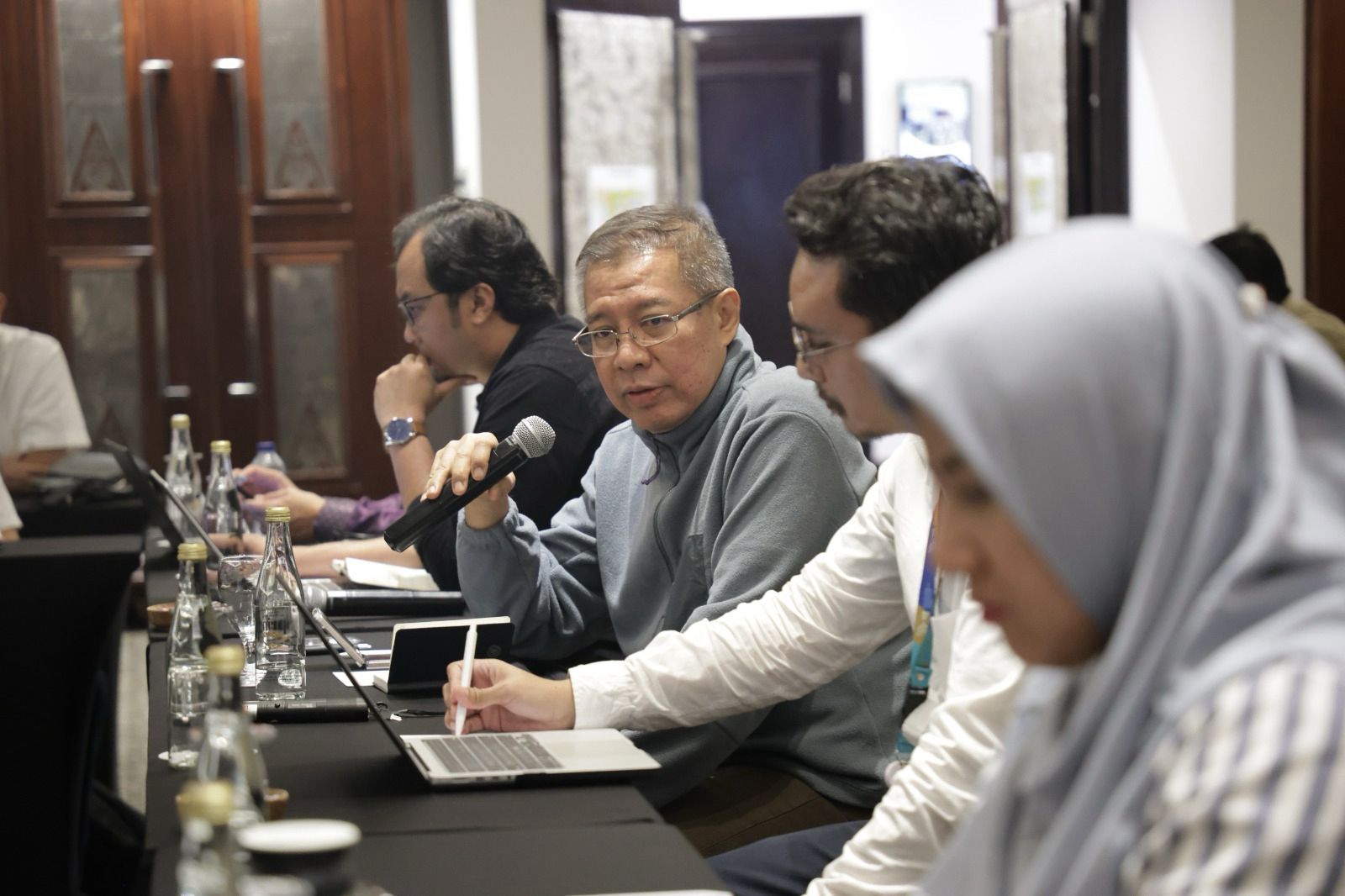 Deputi Bidang Politik, Hukum, dan Keamanan Kementerian PPN/Bappenas, Bogat Widyatmoko, Sabtu (31/8/2024)mengatakan kata kunci dalam Forum Tingkat Tinggi Kemitraan Multipihak atau High-Level Forum on Multi-Stakeholder Partnerships (HLF MSP) 2024 pada 1--3 September 2024 di Baliadalah transformasi, kolaborasi, kerja sama, dan keberlanjutan.
