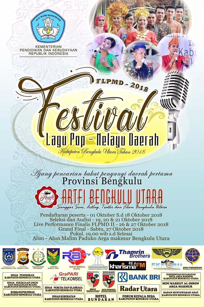 Festival Lagu Pop-Melayu Daerah 2018, Ajang Pencarian Bakat Penyanyi Daerah