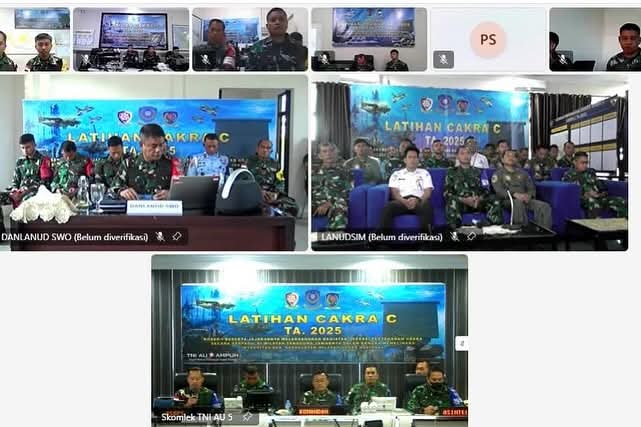 Tampak Penutupan Kegiatan Secara Daring