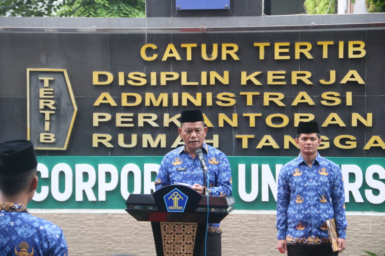 Kadiv Sampaikan Amanat